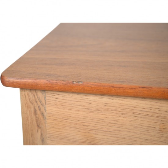 Hans Wegner AT305 skrivebord i eg og teak 1960'erne