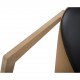 Hans Wegner GE460 Butterfly stol i eg og sort læder 2015