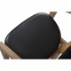 Hans Wegner GE460 Butterfly stol i eg og sort læder 2015