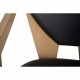 Hans Wegner GE460 Butterfly stol i eg og sort læder 2015