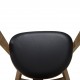 Hans Wegner GE460 Butterfly stol i eg og sort læder 2015