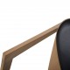 Hans Wegner GE460 Butterfly stol i eg og sort læder 2015
