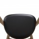 Hans Wegner GE460 Butterfly stol i eg og sort læder 2015