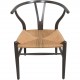 Sæt af 6 brune Hans Wegner Y-stole CH24 stole 1990'erne