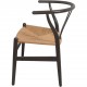 Sæt af 6 brune Hans Wegner Y-stole CH24 stole 1990'erne
