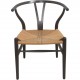 Sæt af 6 brune Hans Wegner Y-stole CH24 stole 1990'erne