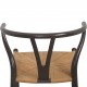 Sæt af 6 brune Hans Wegner Y-stole CH24 stole 1990'erne