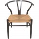 Sæt af 6 brune Hans Wegner Y-stole CH24 stole 1990'erne