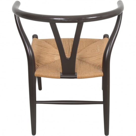 Sæt af 6 brune Hans Wegner Y-stole CH24 stole 1990'erne
