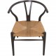 Sæt af 6 brune Hans Wegner Y-stole CH24 stole 1990'erne