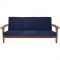 Hans Wegner GE290 3-personers sofa i eg 1990'erne