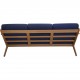 Hans Wegner GE290 3-personers sofa i eg 1990'erne