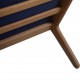 Hans Wegner GE290 3-personers sofa i eg 1990'erne