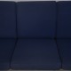 Hans Wegner GE290 3-personers sofa i eg 1990'erne