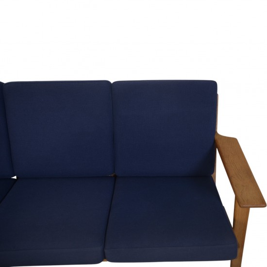 Hans Wegner GE290 3-personers sofa i eg 1990'erne