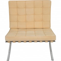 Ludwig Mies van der Rohe Barcelona stol i nubuck læder 2010'erne