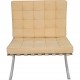 Ludwig Mies van der Rohe Barcelona stol i nubuck læder 2010'erne