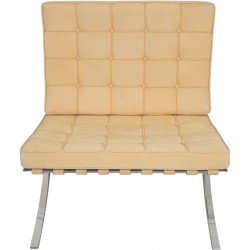 Ludwig Mies van der Rohe Barcelona stol i nubuck læder 2010'erne