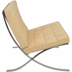 Ludwig Mies van der Rohe Barcelona stol i nubuck læder 2010'erne