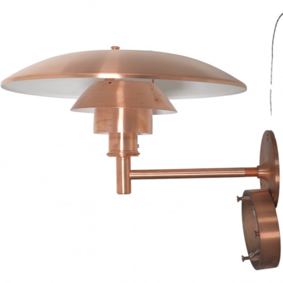 Poul Henningsen PH4½-3 udendørslampe af kobber 2020