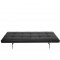 Poul Kjærholm PK80 daybed i sort elegance læder 2008