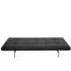 Poul Kjærholm PK80 daybed i sort elegance læder 2008