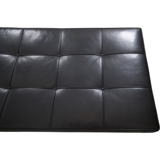 Poul Kjærholm PK80 daybed i sort elegance læder 2008