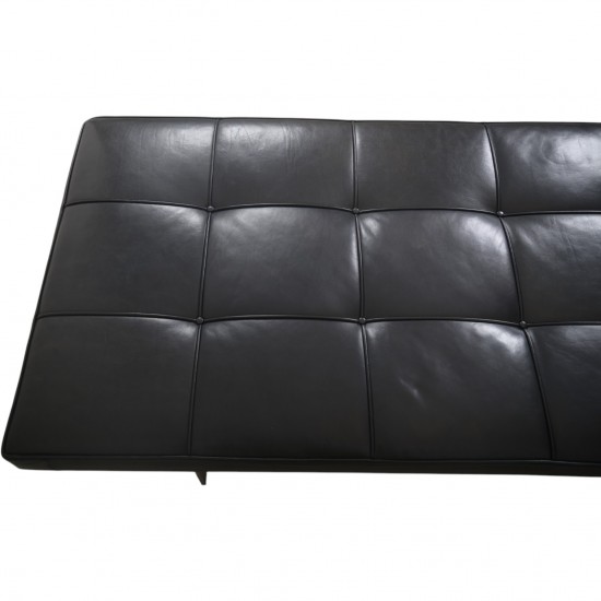 Poul Kjærholm PK80 daybed i sort elegance læder 2008