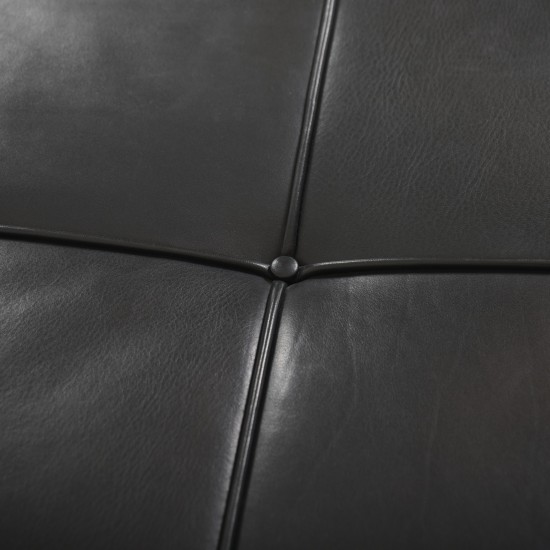 Poul Kjærholm PK80 daybed i sort elegance læder 2008