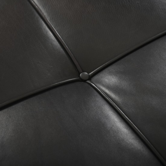 Poul Kjærholm PK80 daybed i sort elegance læder 2008