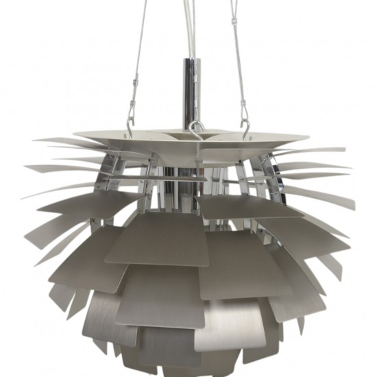 Poul Henningsen Stål kogle lampe 48 Cm 2000'erne