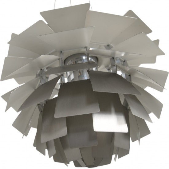 Poul Henningsen Stål kogle lampe 48 Cm 2000'erne
