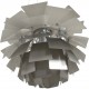 Poul Henningsen Stål kogle lampe 48 Cm 2000'erne