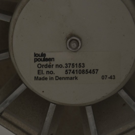 Poul Henningsen Stål kogle lampe 48 Cm 2000'erne