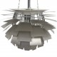 Poul Henningsen Stål kogle lampe 48 Cm 2000'erne