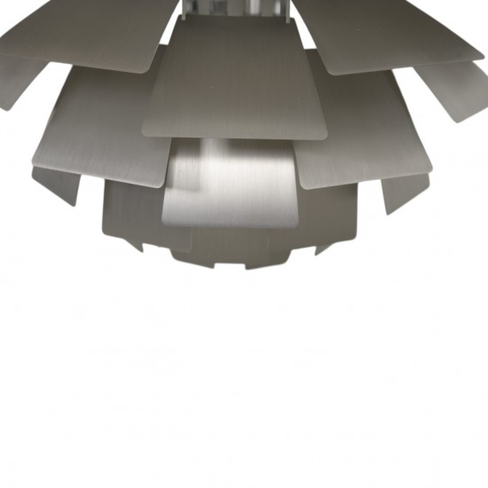 Poul Henningsen Stål kogle lampe 48 Cm 2000'erne