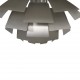 Poul Henningsen Stål kogle lampe 48 Cm 2000'erne