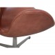 Arne Jacobsen Vintage svane stol i patineret læder 1960'erne