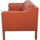 Børge Mogensen 2212 2.personers sofa i cognac læder 1997