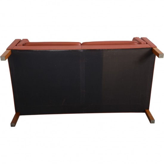 Børge Mogensen 2212 2.personers sofa i cognac læder 1997