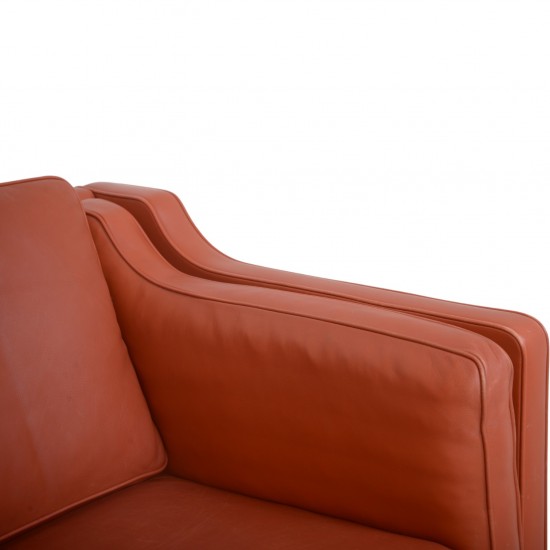 Børge Mogensen 2212 2.personers sofa i cognac læder 1997