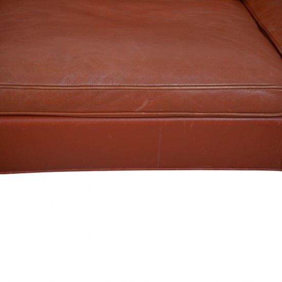 Børge Mogensen 2213 3-personers sofa i cognac læder 1997