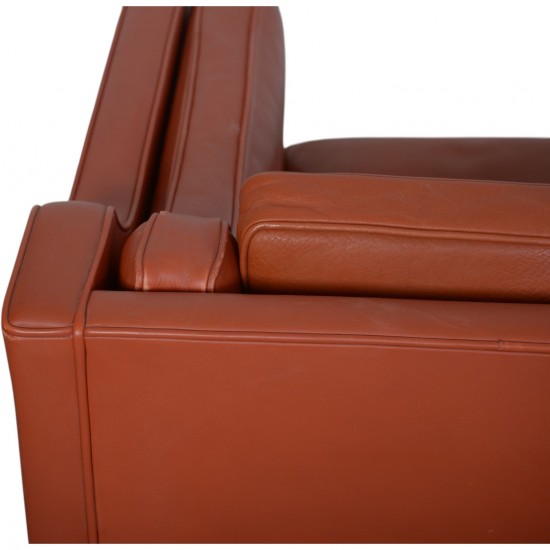 Børge Mogensen 2213 3-personers sofa i cognac læder 1997