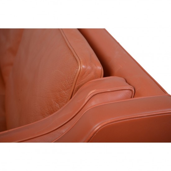 Børge Mogensen 2213 3-personers sofa i cognac læder 1997