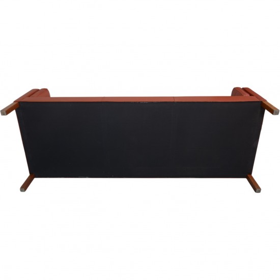 Børge Mogensen 2213 3-personers sofa i cognac læder 1997