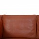Børge Mogensen 2213 3-personers sofa i cognac læder 1997