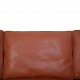 Børge Mogensen 2213 3-personers sofa i cognac læder 1997