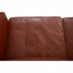 Børge Mogensen 2213 3-personers sofa i cognac læder 1997