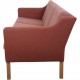 Børge Mogensen 2423 3-personers sofa i stof 1980'erne