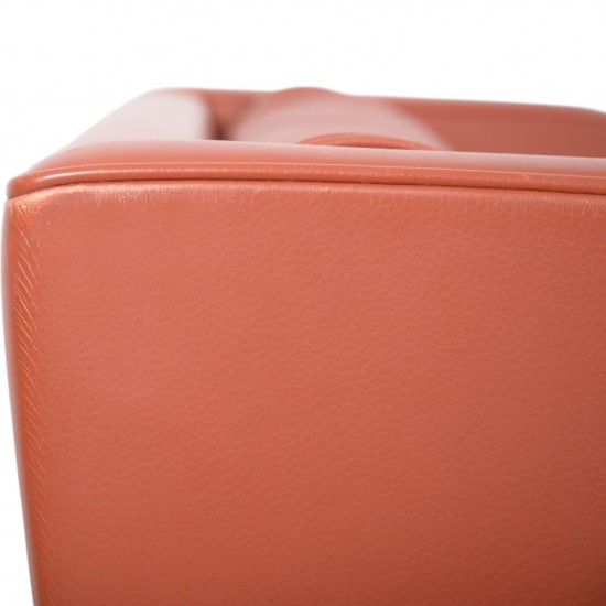 Børge Mogensen 2204 øreklapstol i cognac læder 1997